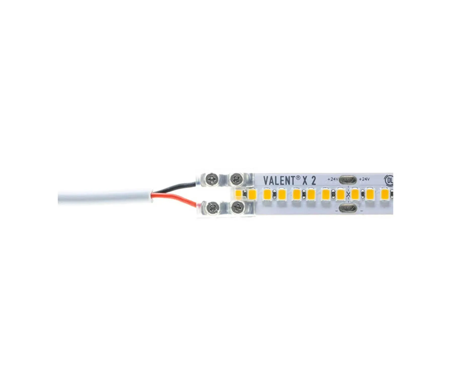 12mm Tape to Wire Splice Connector with 60in. Jumper cable for Valent X Strip Lights