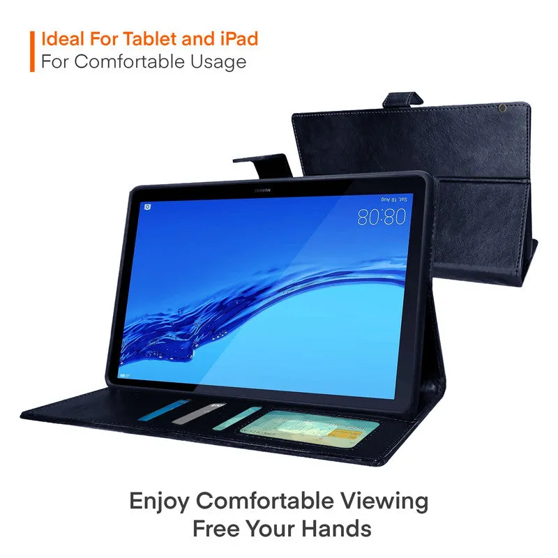 360 Degree Rotating PU Leather Tablet Flip Cover For Huawei Media Pad T5 10.1"