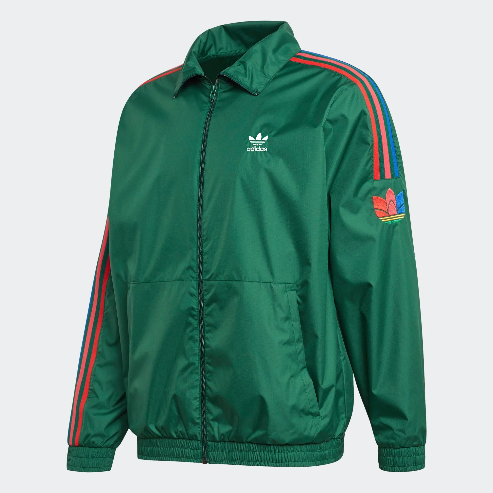 3D TREFOIL 3-STRIPES TRACK JACKET-GE0847