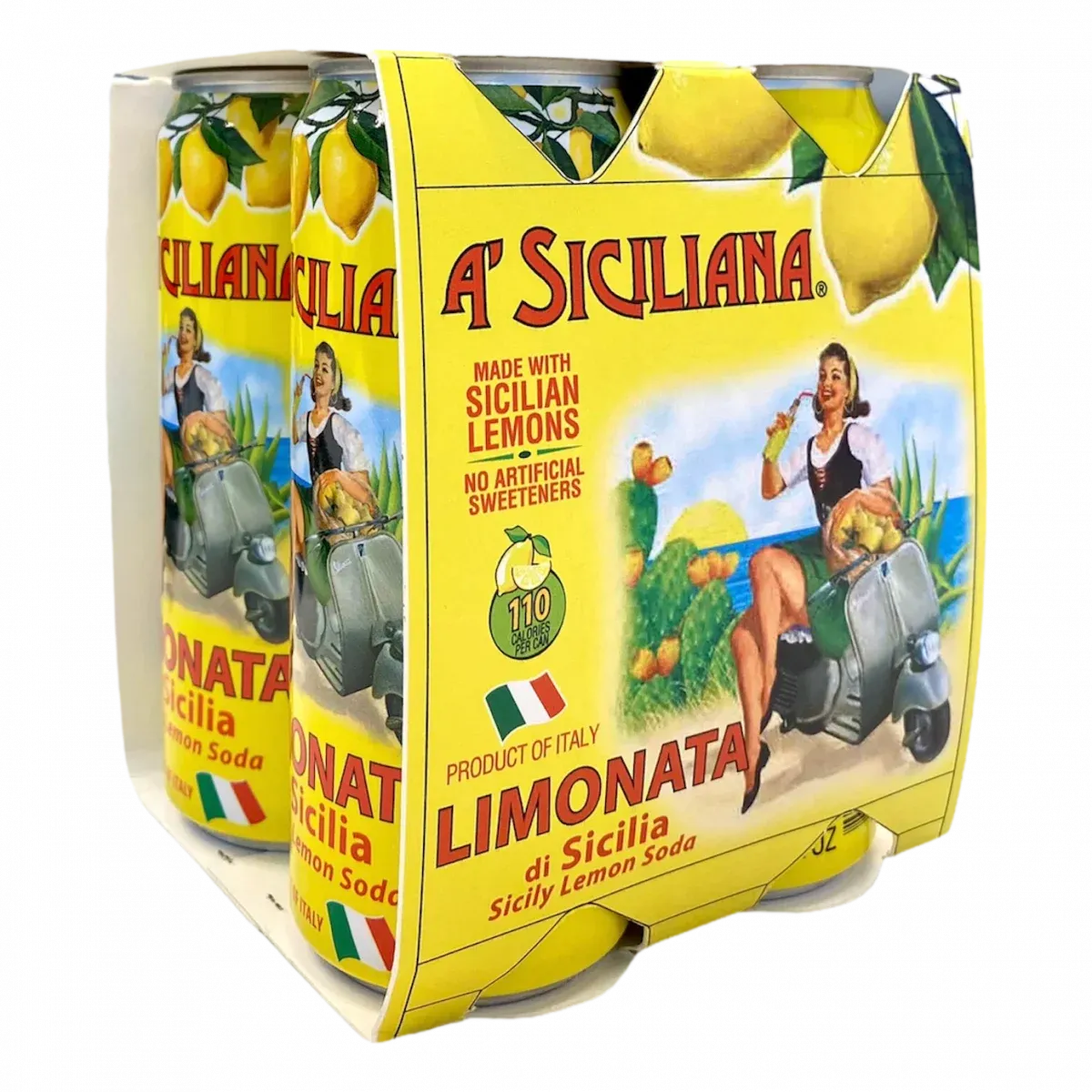 A' Sicilian - Limonata Di Sicilia - 24 / Pack Case