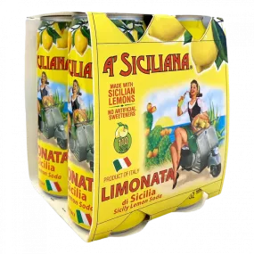 A' Sicilian - Limonata Di Sicilia - 24 / Pack Case