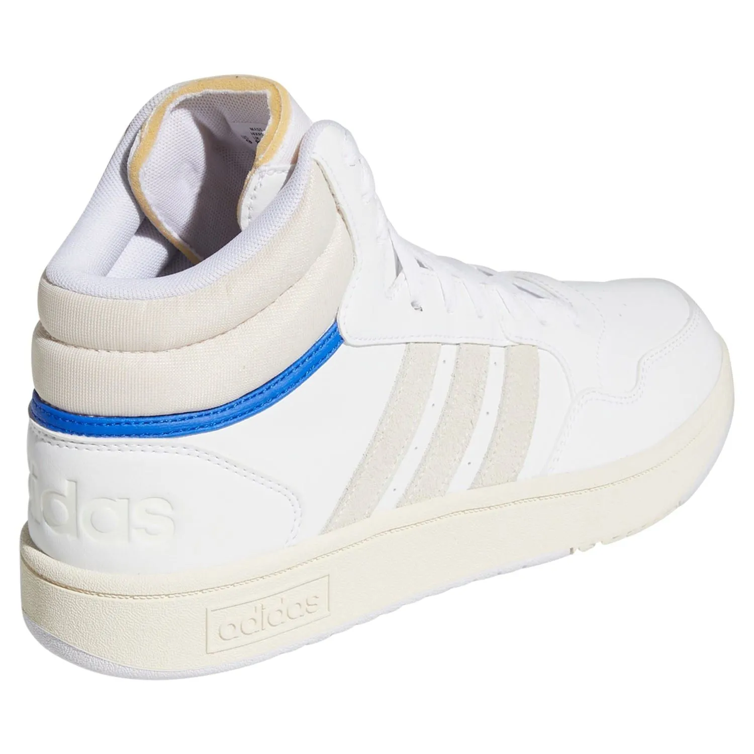 adidas Hoops 3.0 Mid Classic Vintage Shoes - Cloud White / Chalk