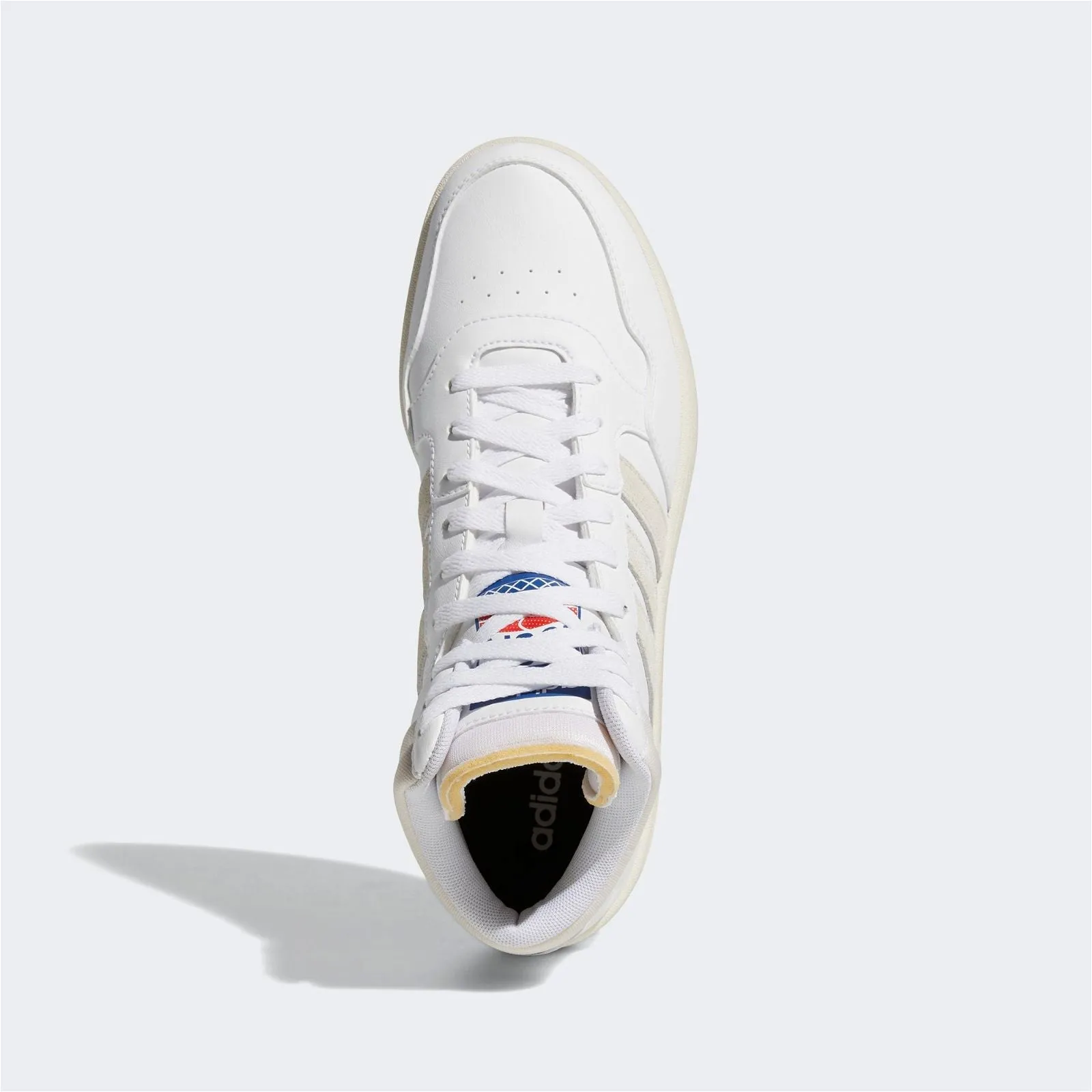 adidas Hoops 3.0 Mid Classic Vintage Shoes - Cloud White / Chalk