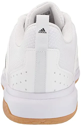 adidas Women's Ligra 7 Track and Field Shoe, White/Black/White, 12