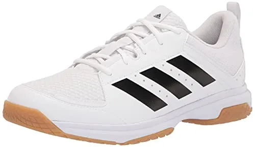 adidas Women's Ligra 7 Track and Field Shoe, White/Black/White, 12