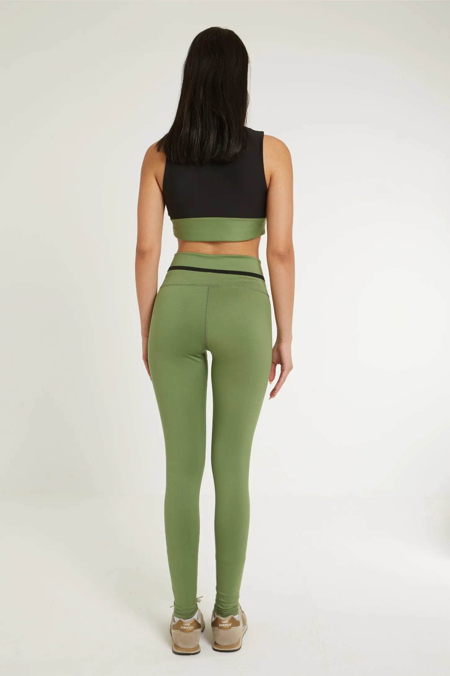 ALAYA LEGGINGS - KHAKI