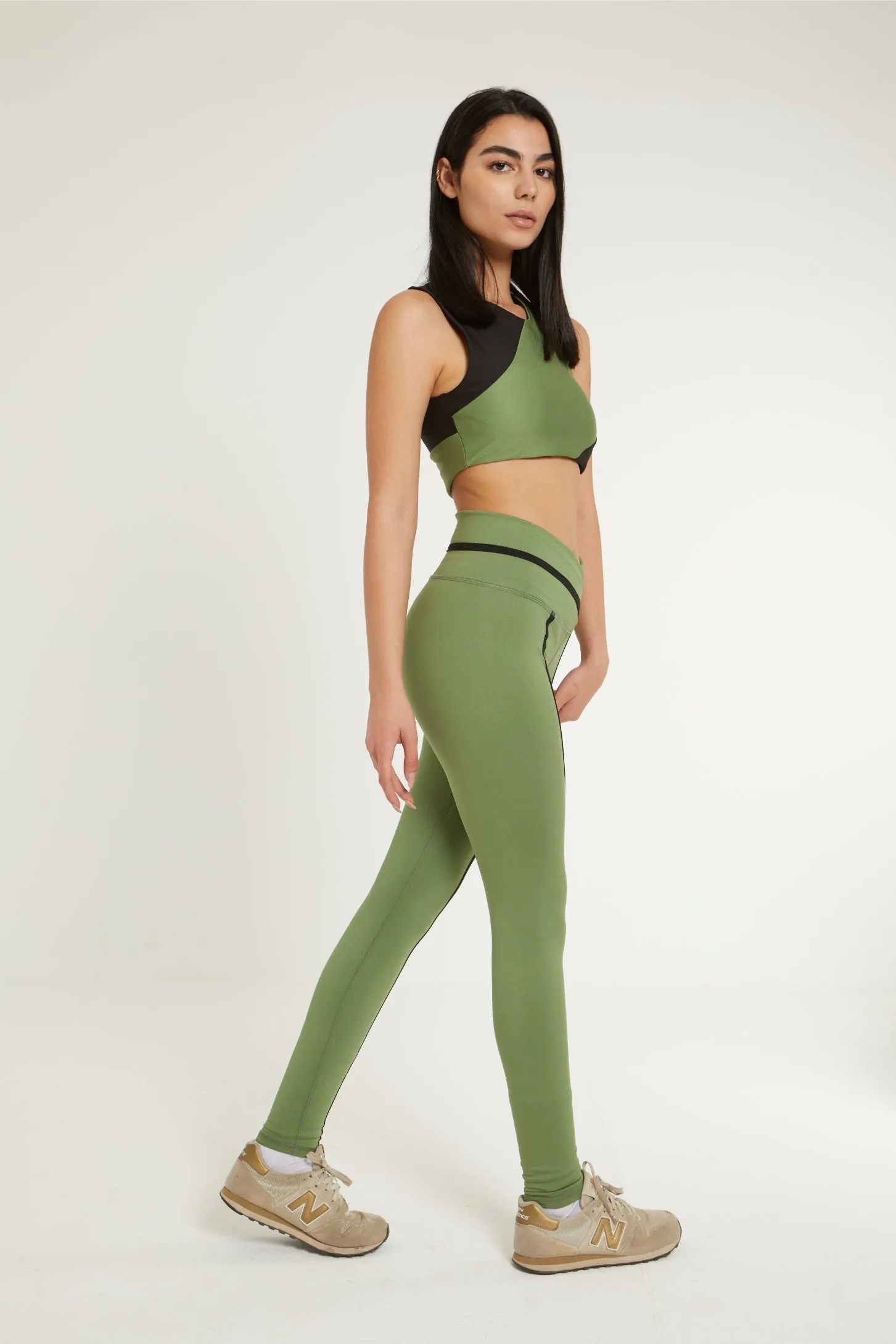 ALAYA LEGGINGS - KHAKI