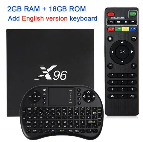 Android 7.1 Smart TV Box WiFi HDMI 2.0 TF Card Slot Smart Media Player