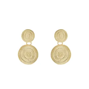 Ariel Textured Petite Earrings