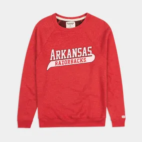 Arkansas Razorbacks Baseball Uniform Crewneck