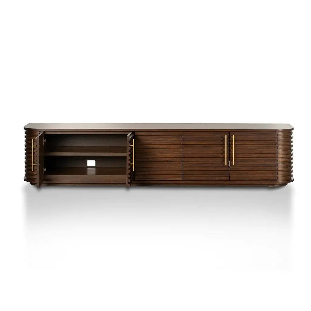 Astor Entertainment Unit - Walnut 2.3m