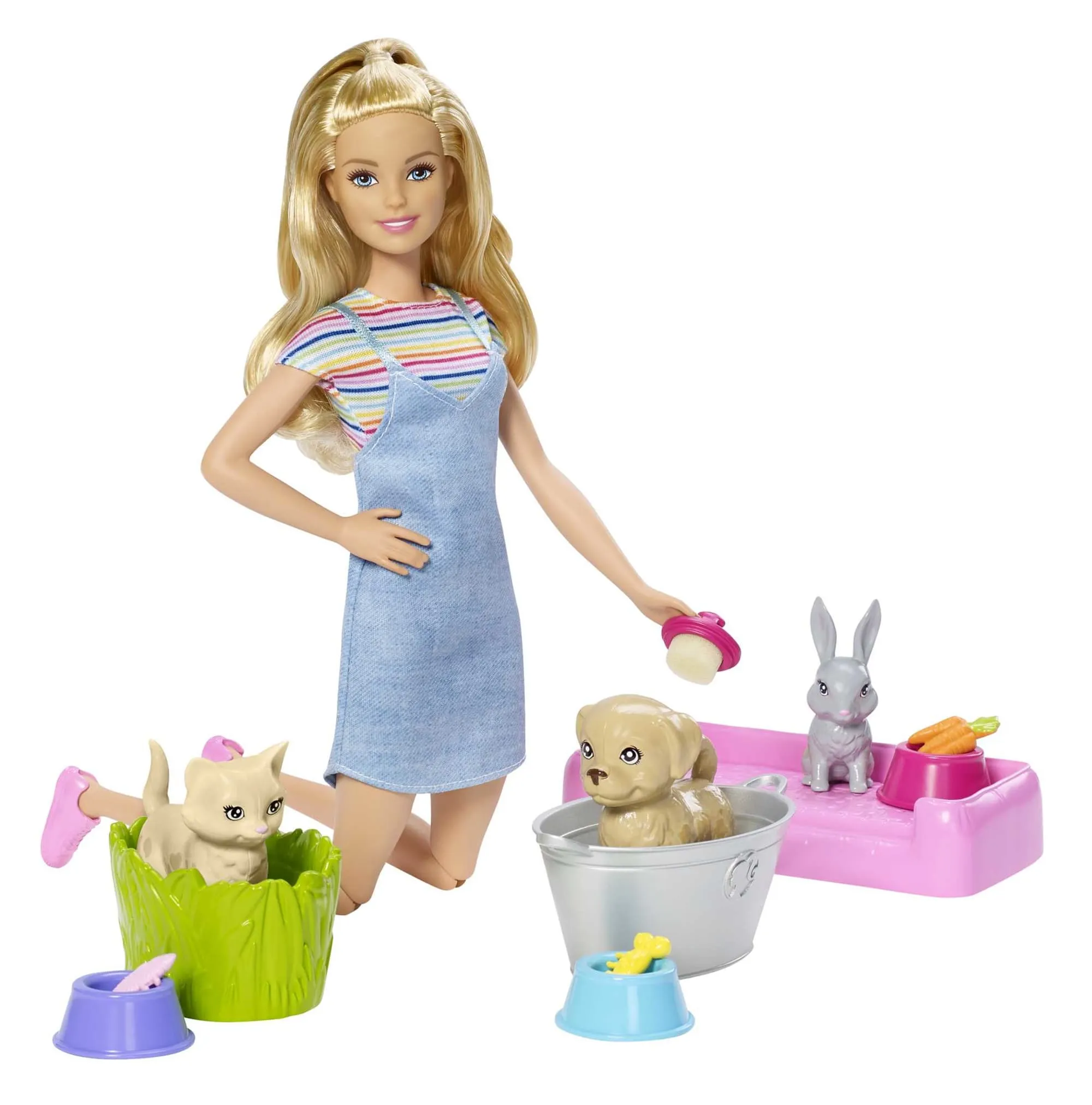 Barbie Boneca Banho de Cachorrinhos