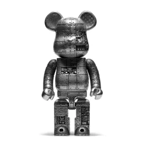 BEARBRICK 400% ROYAL SELANGOR STEAMPUNK IRON BRIGHT