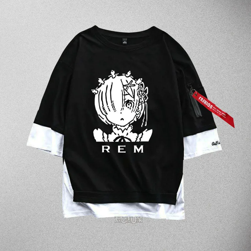 Black & White T-shirts Re: Zero (Variants Available)