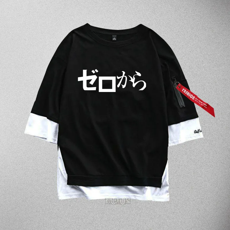 Black & White T-shirts Re: Zero (Variants Available)