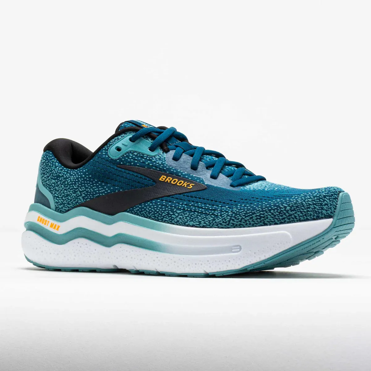 Brooks Ghost Max 2 (Moroccan/Aqua/Orange Pop) - Men's