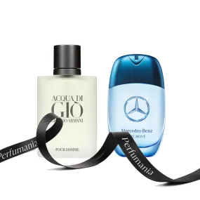 Bundle for Men: Acqua di Gio by Armani and Express Yourself by Mercedes-Benz