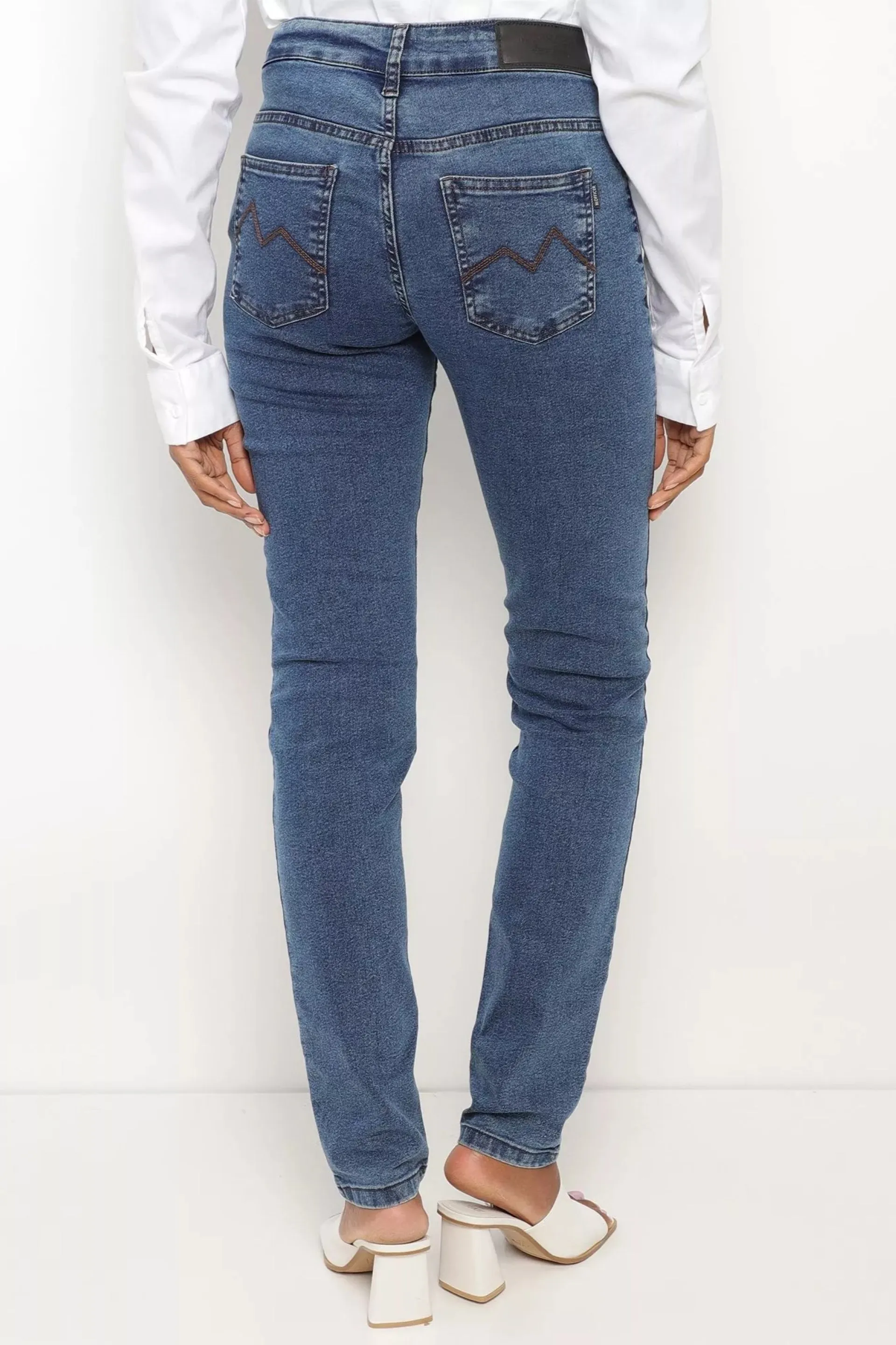 CALÇA JEANS SKINNY C2 DARK BLUE