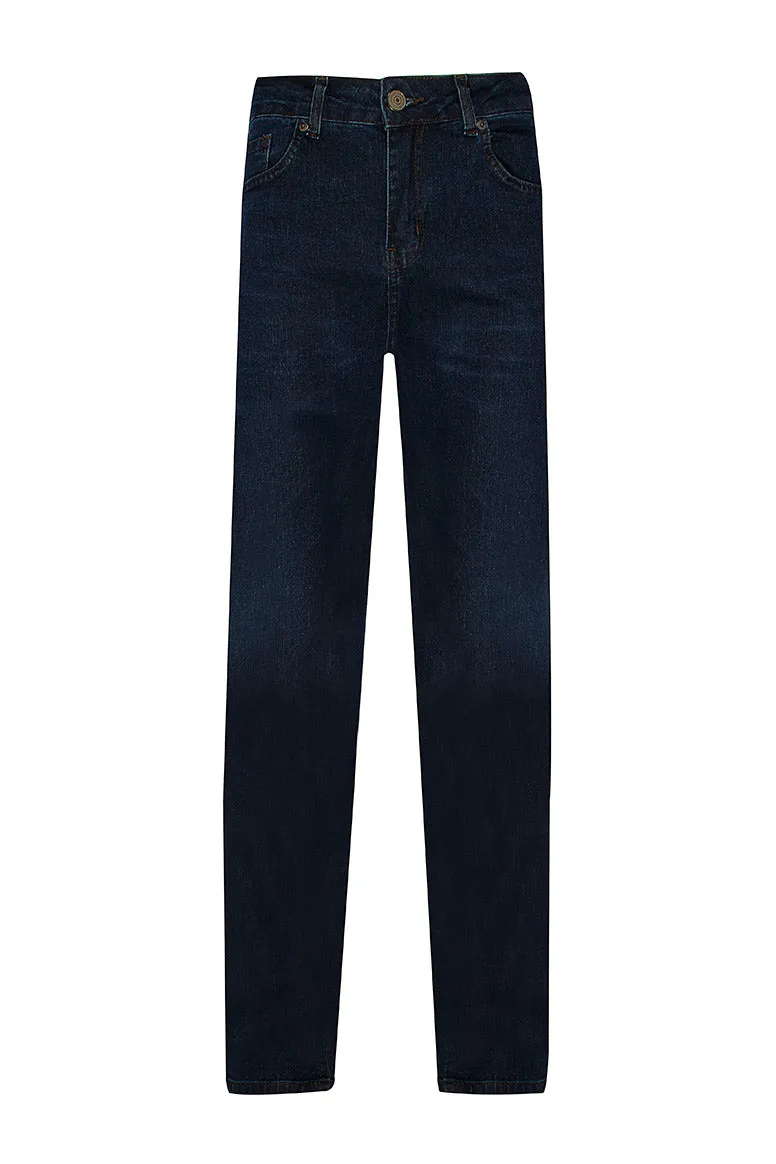 CALÇA JEANS SLIM BLUE WASH