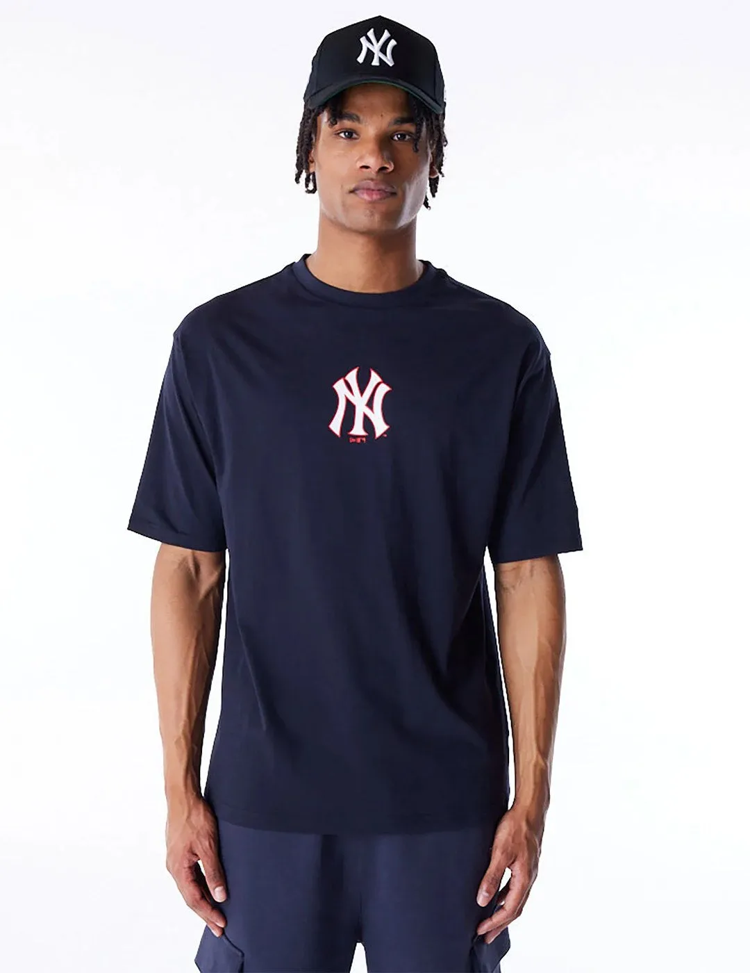 Camiseta New Era Mlb Yankees World Series Azul