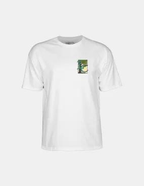 Camiseta Powell Peralta Lance Conklin Face Blanco