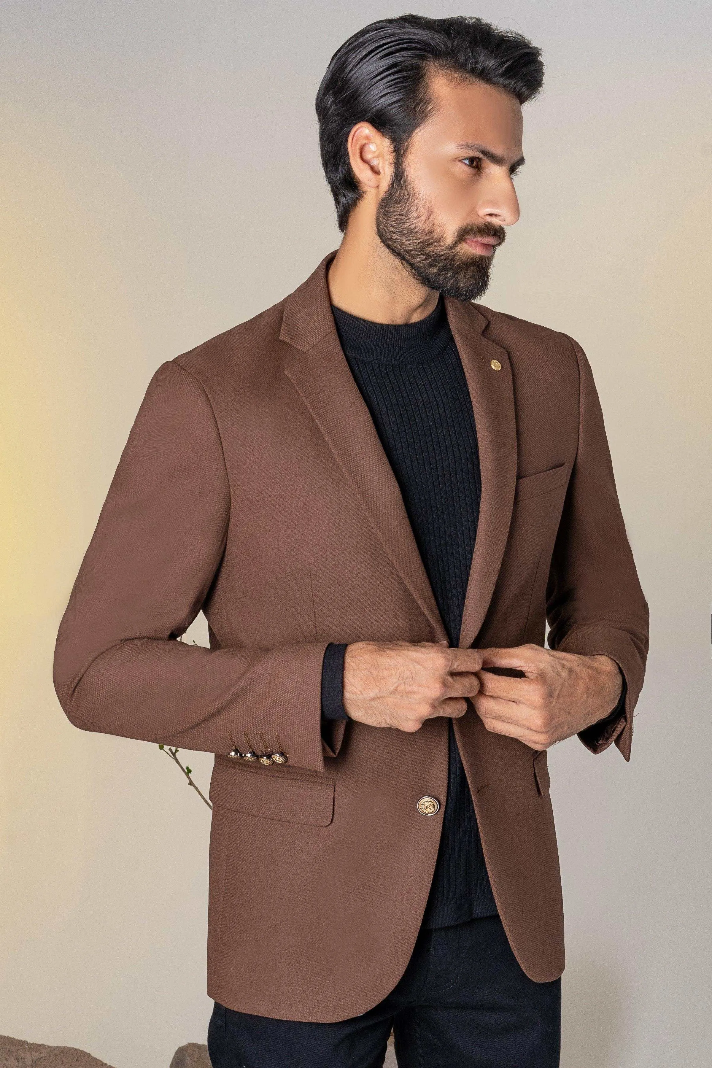 CASUAL COAT BROWN