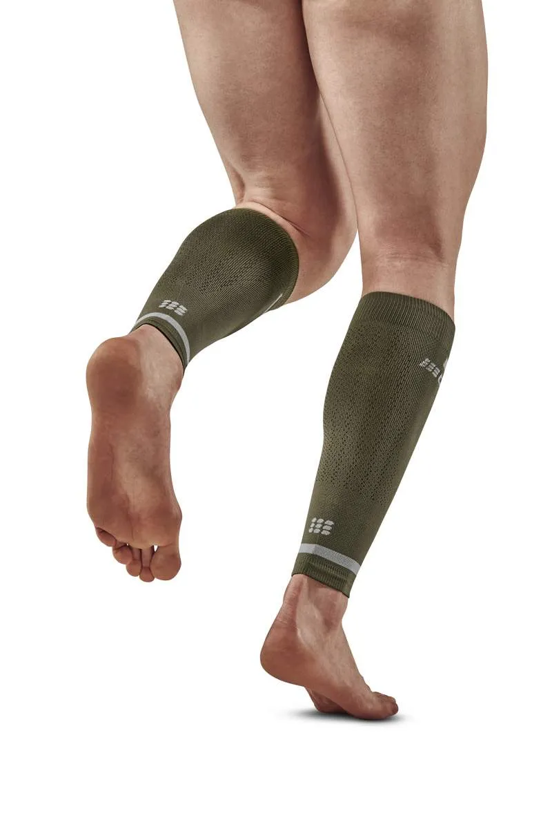 CEP Men's The Run Calf Sleeves v4 - Olive