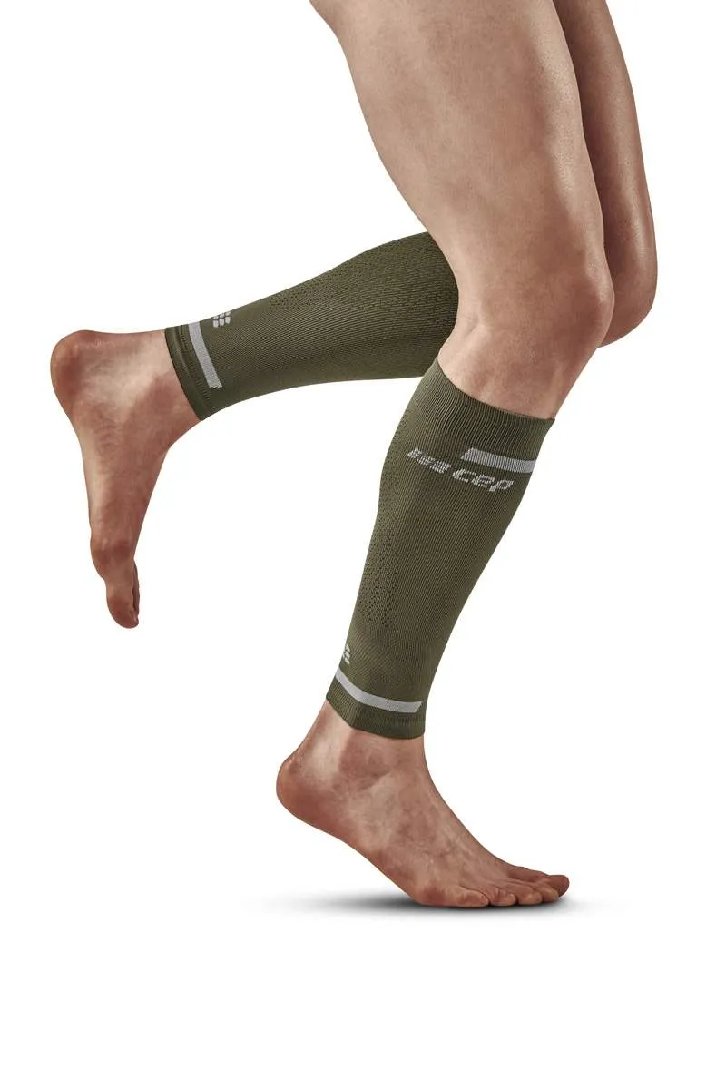 CEP Men's The Run Calf Sleeves v4 - Olive