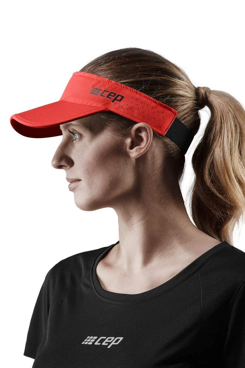 CEP Running Visor unisex - Coral