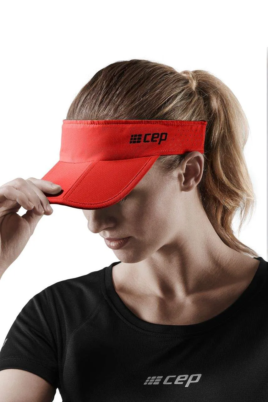 CEP Running Visor unisex - Coral