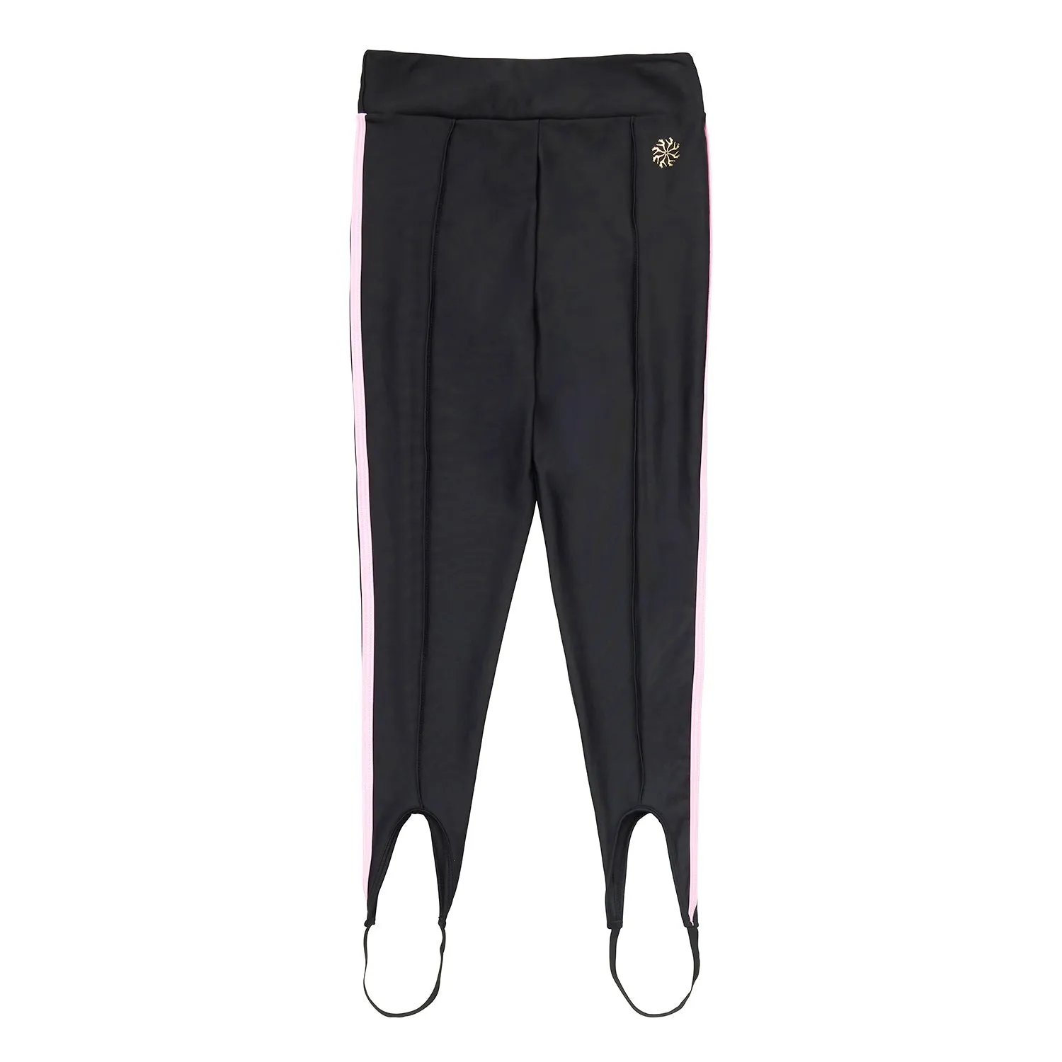 Chelsea: Stirrup Pant with side strip in black