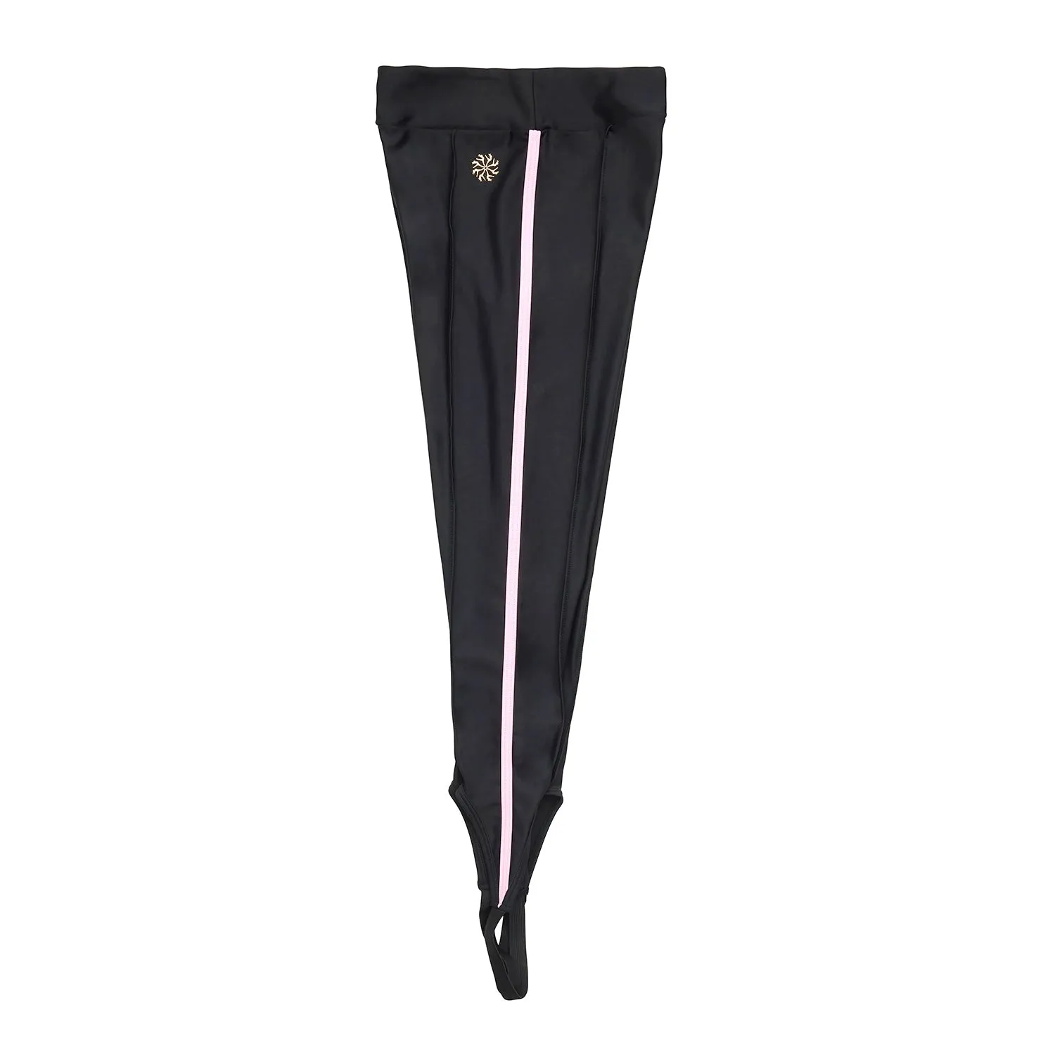 Chelsea: Stirrup Pant with side strip in black