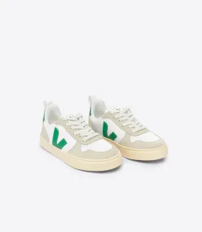 children's white almond  v-10 sneakers