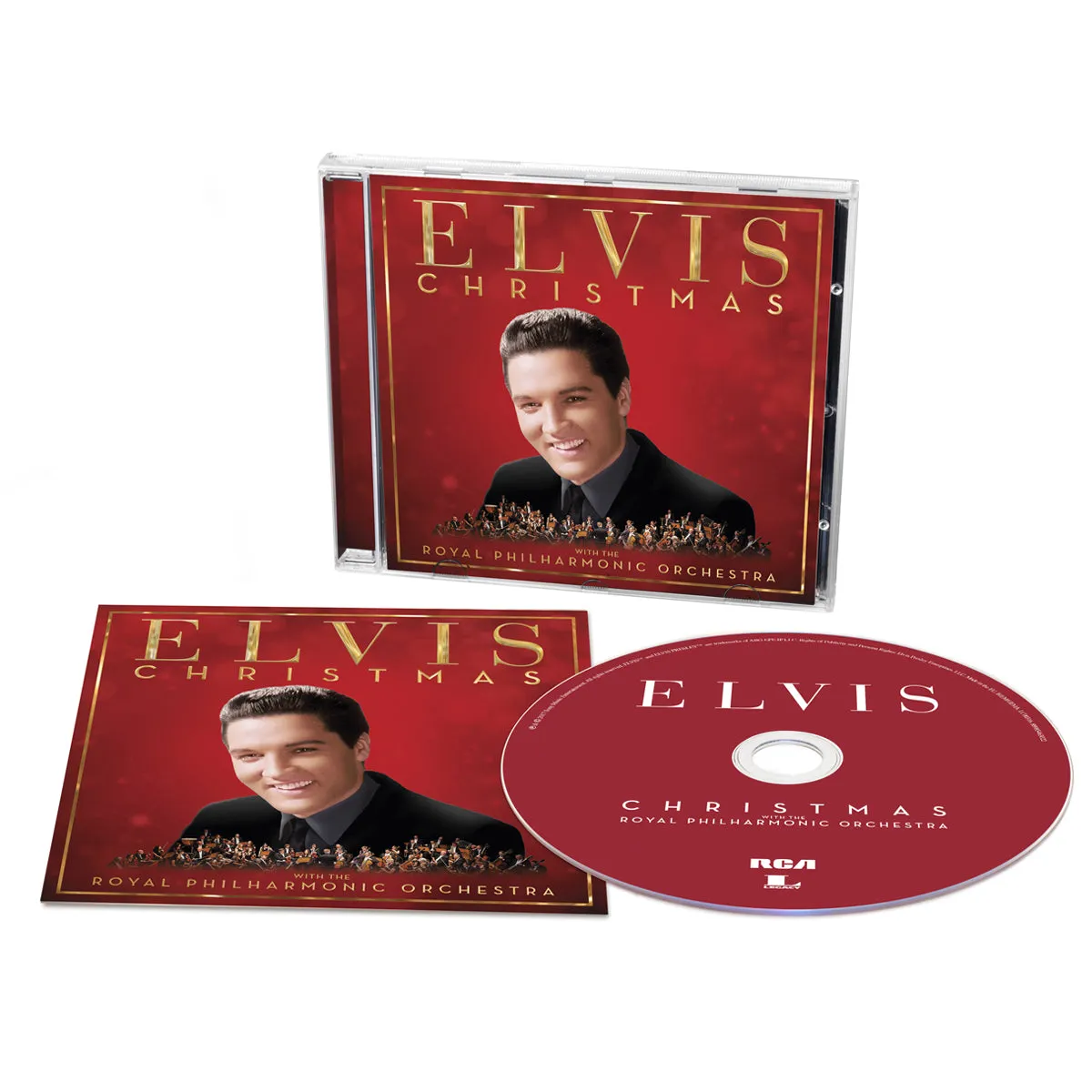 Christmas With Elvis Presley And The Royal Philharmonic Orchestra Deluxe CD