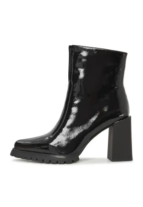 Classic Ankle Boots - Black Patent