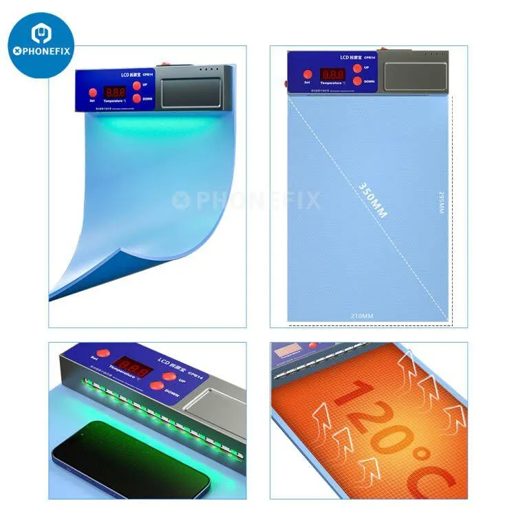 CPB Heating Pad Phone LCD Screen Separator Opening Repair Machine