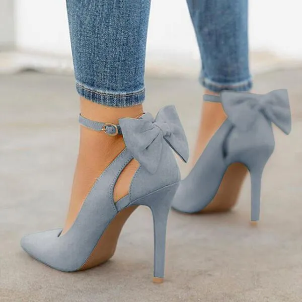 Cute Bowknot High Heels