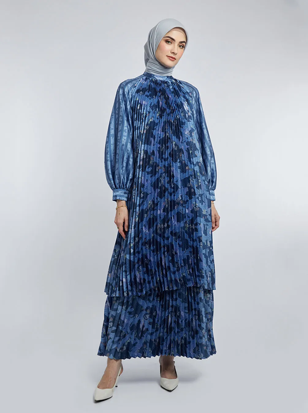 DANILLA DRESS ETERNAL BLUE