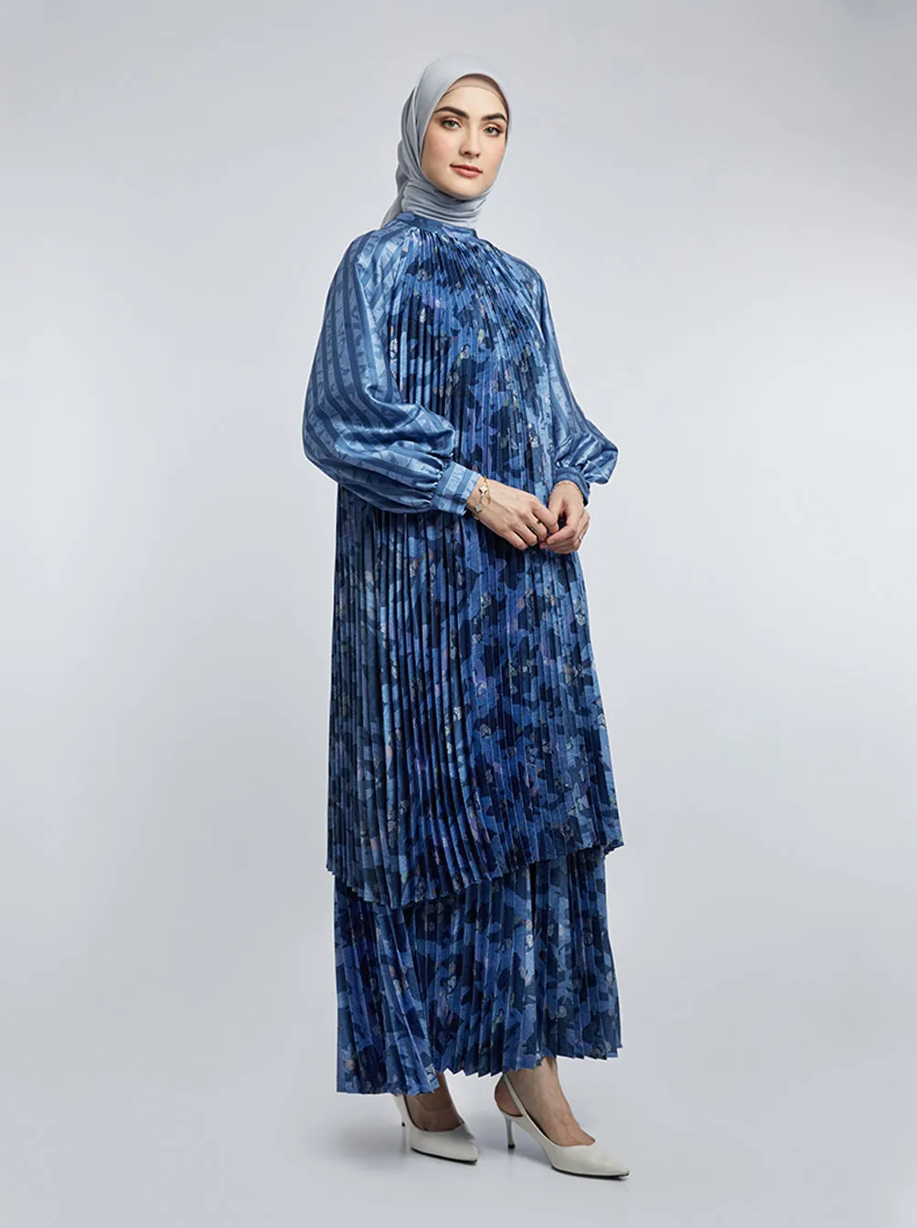 DANILLA DRESS ETERNAL BLUE