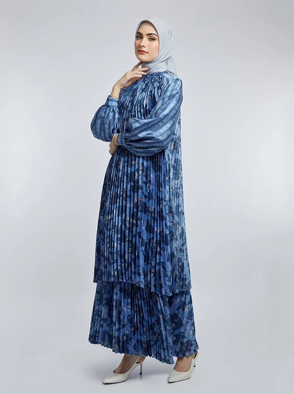 DANILLA DRESS ETERNAL BLUE