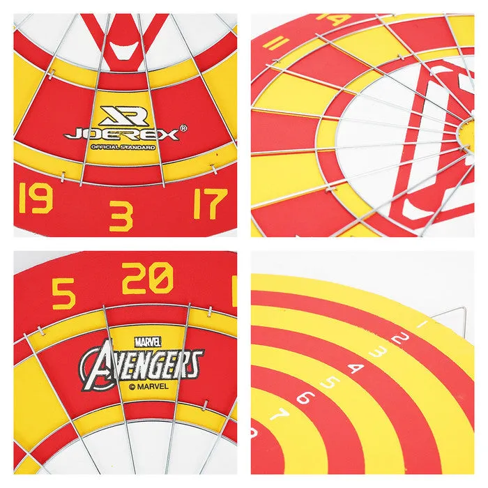 Dart Game Marvel JMBB19030-I Dartboard Iron Man 12 Inch