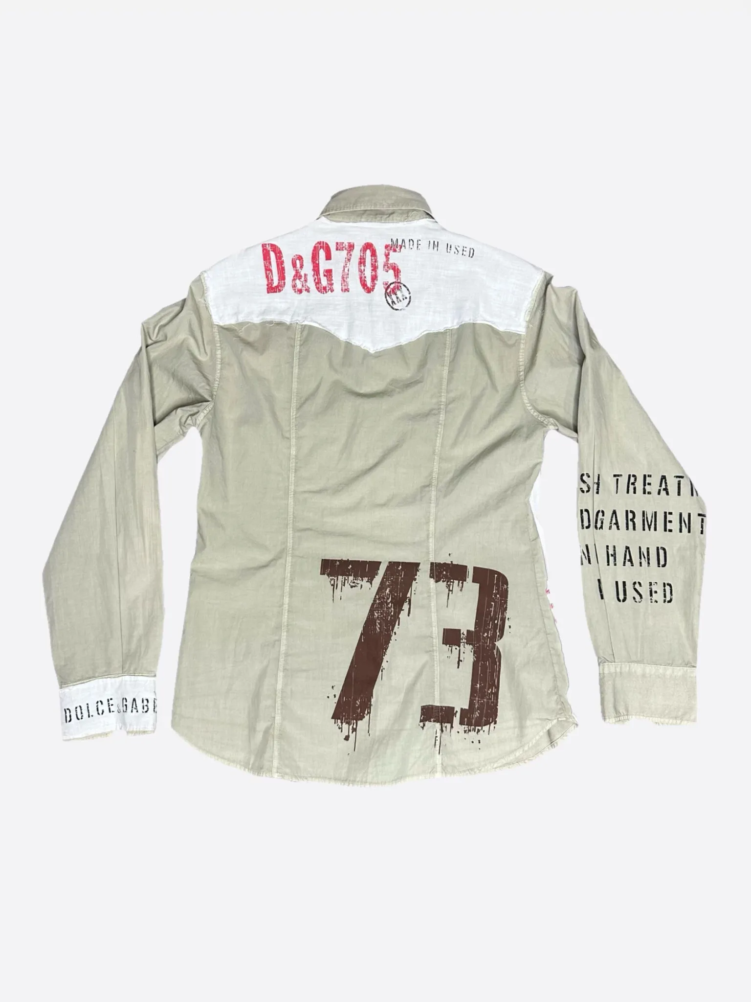 DOLCE & GABBANA GRAPHIC SHIRT