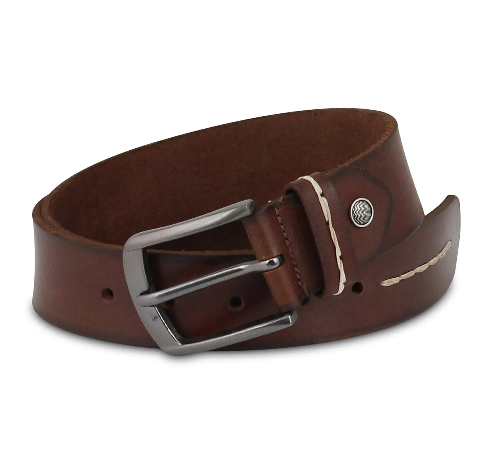 EDGE Brown Casual Belt