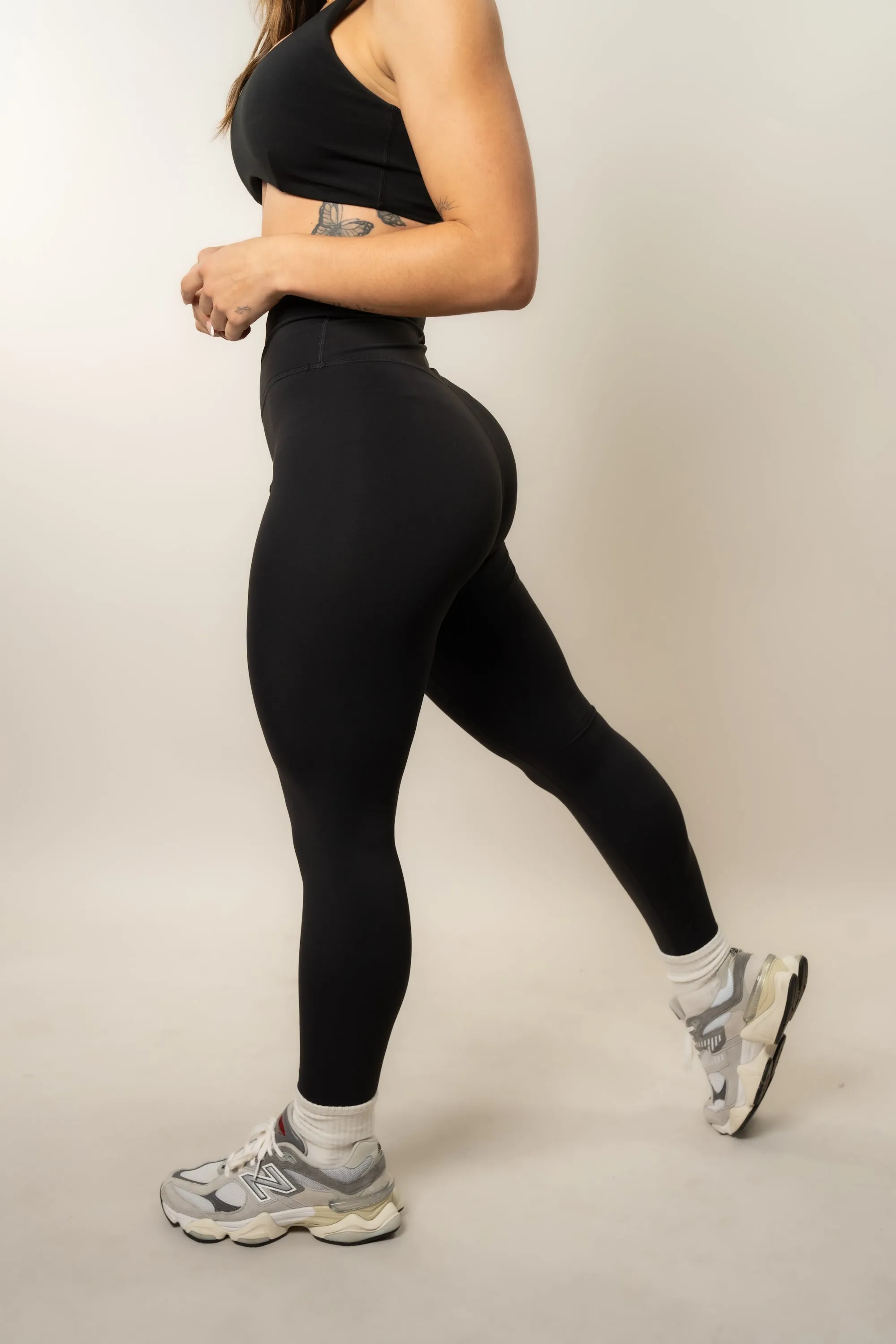 Effortless Vortex Classic Leggings - Black