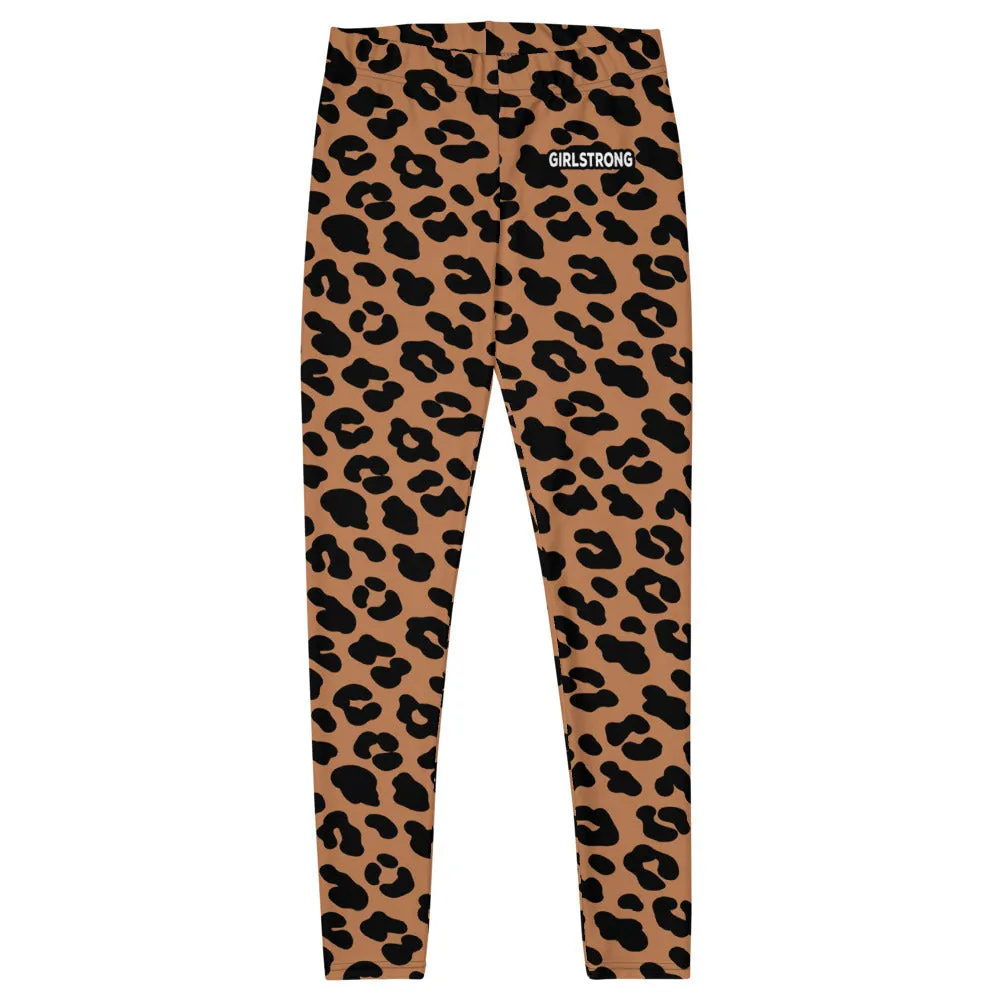 ELEVATED ESSENTIALS, SLIM AND SCULPT LEGGING LEOPARD