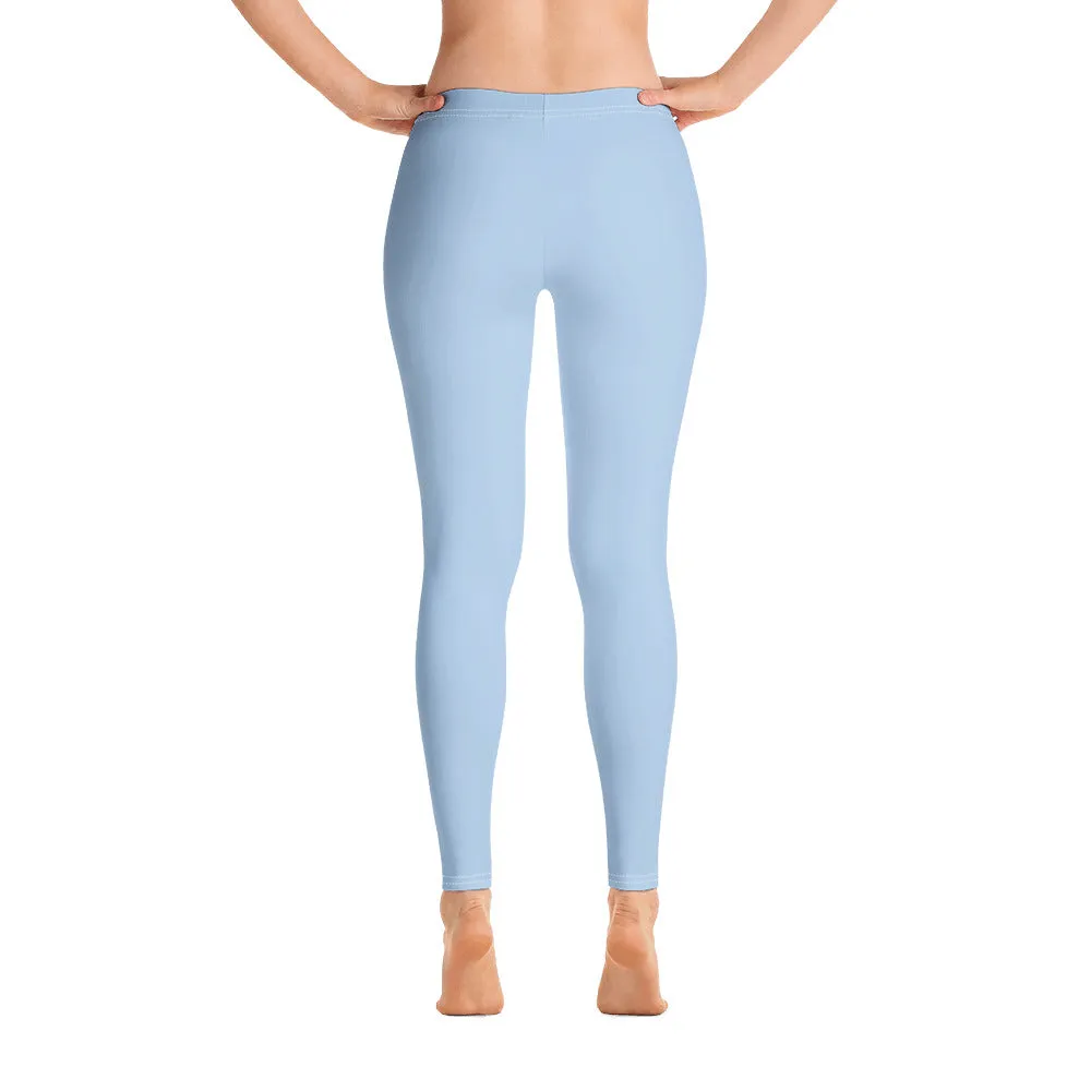 ELEVATED ESSENTIALS, SLIM AND SCULPT LEGGING LIGHT BLUE