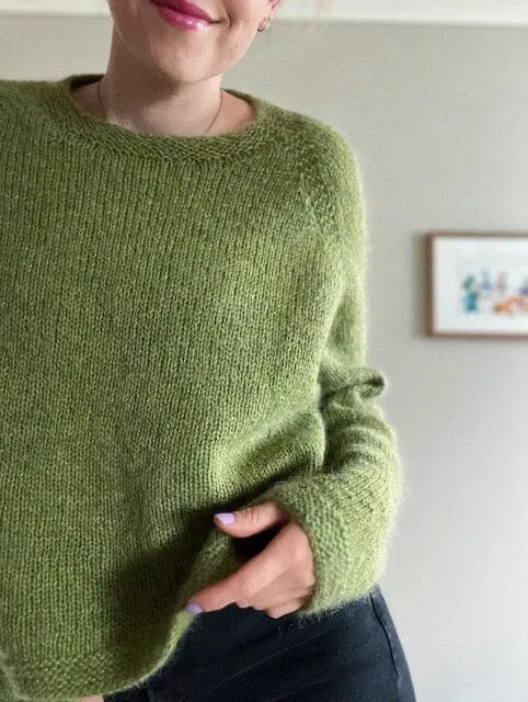 Esmeralda sweater af Katrine Hannibal, strikkeopskrift