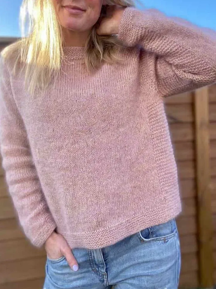 Esmeralda sweater af Katrine Hannibal, strikkeopskrift