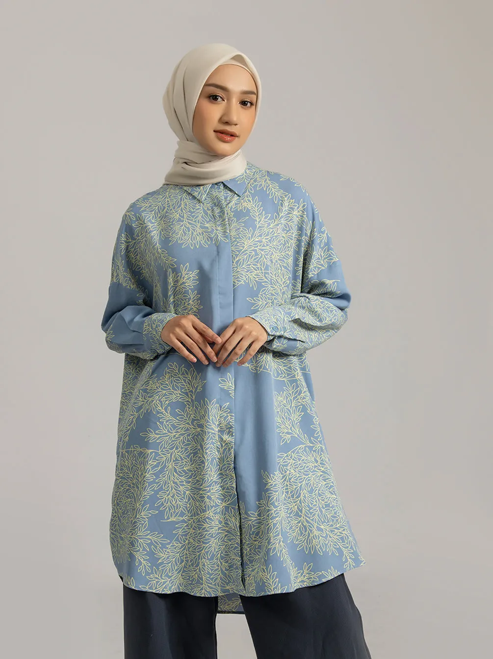 FEY TUNIC ROYAL PLUME