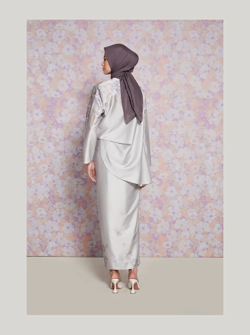 FIRDA DRESS LIGHT ASH